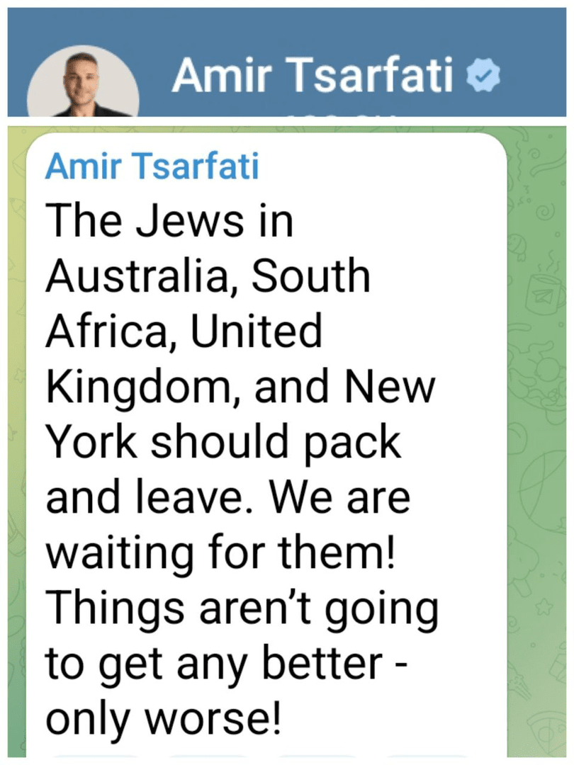 تصویری خبریں یہودیوں کو سب کچھ جمع کرکے جانا چاہئے، صہیونی مبلغ