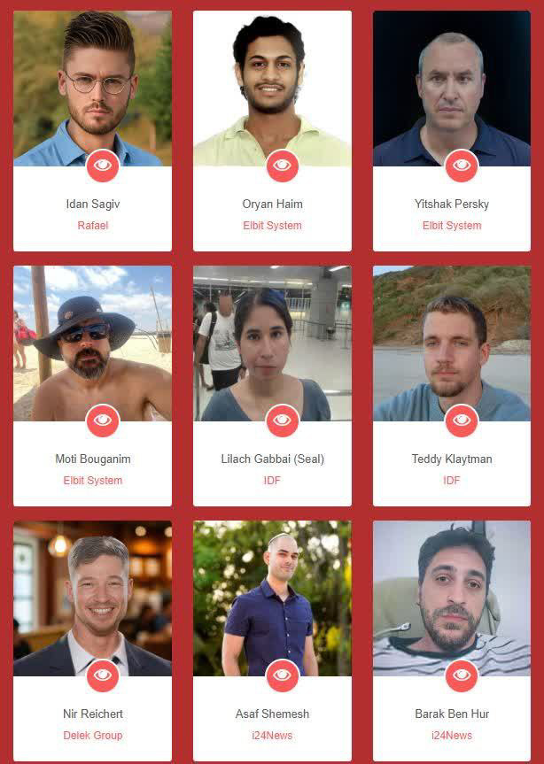 'حنظلہ' ہیکنگ گروپ نے 9 صہیونی-فوجی دہشت گردوں کی معلومات اور تصاویر فاش کر دیں