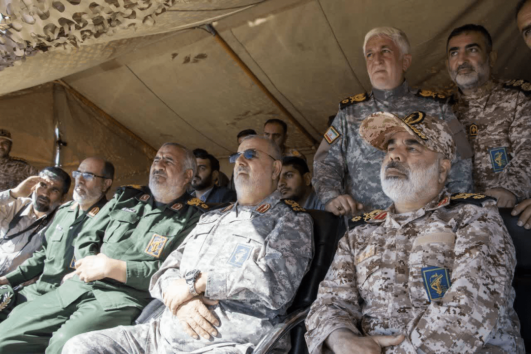 ایران کے شمال مغرب میں سپاہ کی سجیل ڈرون یونٹس کی جنگی مشقیں