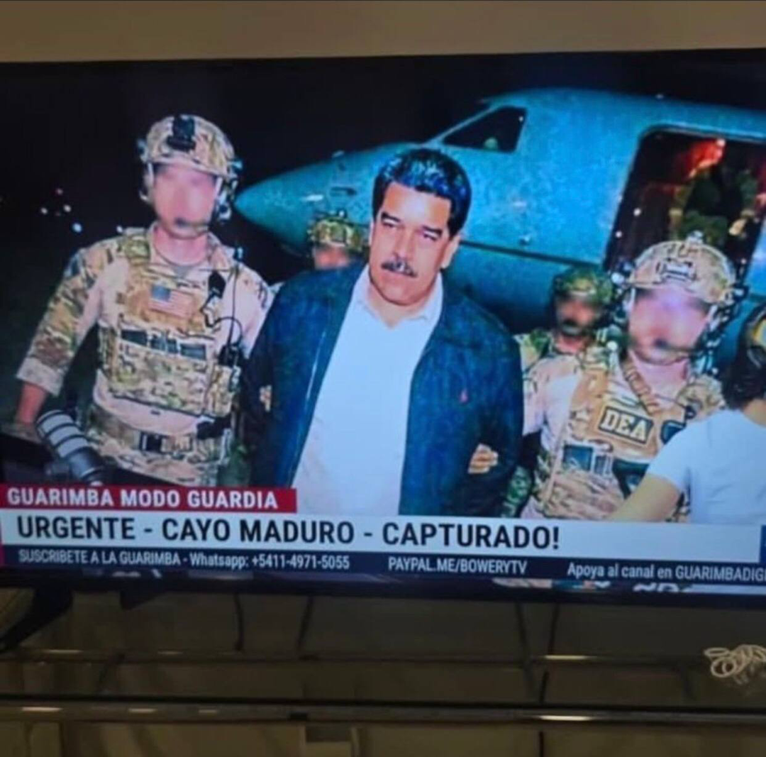 مادورو کی گرفتاری کی تصاویر جعلی ہیں