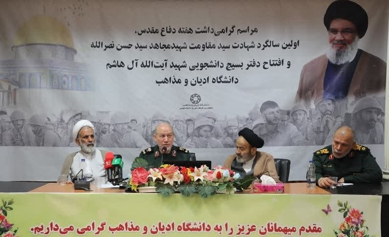 12 روزہ جنگ کے دوران مقبوضہ فلسطین سے بھاگنے والے آبادکار واپس نہیں آئے، حنرل صفوی