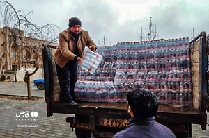 امدادرسانی طلاب به زلزله زدگان خوی
