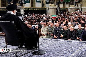 دیدار رهبر معظم  انقلاب با مردم آذربایجان شرقی