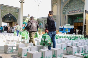 توزیع 110 هزار بسته معیشتی توسط سپاه تهران بزرگ