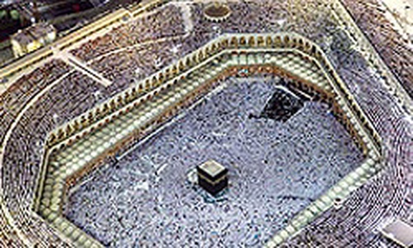 کعبه در مکه مکرمه