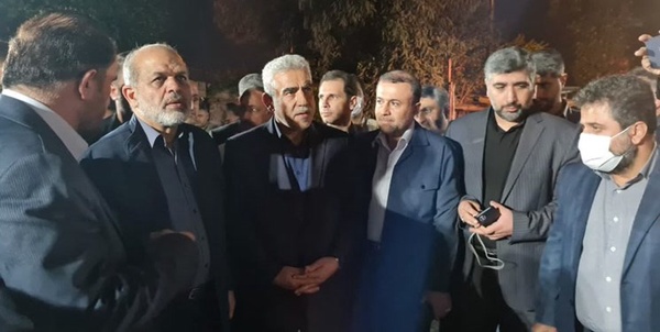 وزیر در کمپ