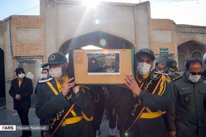 تشییع مادر شهیدان کارکوب زاده درقم