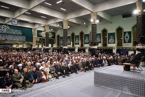 دیدار رهبر معظم  انقلاب با مردم آذربایجان شرقی
