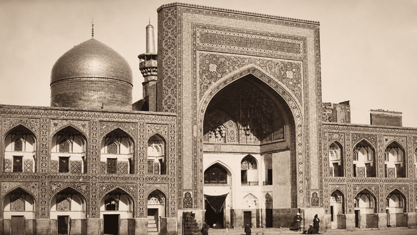تصاویری جالب از حرم امام رضا(ع) برای ۱۶۰ سال قبل