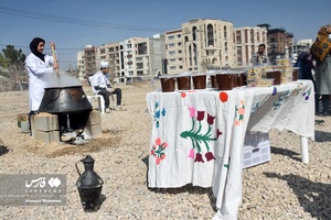 جشنواره سمنو پزان در بجنورد