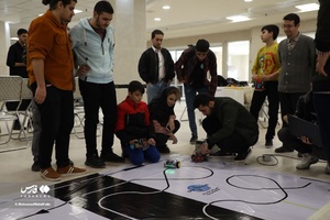 مسابقات رباتیک در دانشگاه صنعتی ارومیه