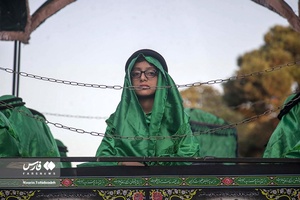 کاروان نمادین« اسرای کربلا» در کرمانشاه