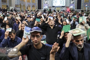 احیای شب 21 ماه رمضان در امامزاده محمد هلال بن علی(ع)