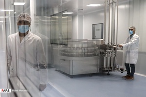 بازدید از کارخانه تولید واکسن کووایران برکت 