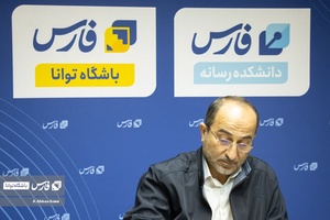 محمد مهدی نژاد نوری معاونت علوم،تحقیقات و فناوری ستاد کل نیروهای مسلح در دانشکده خبرگزاری فارس