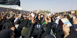 ازدحام مرز مهران اربعین