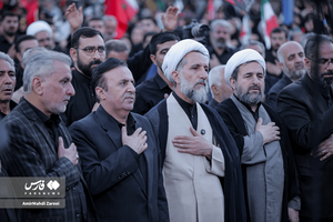 امام جمعه قزوین آیت الله مظفری و استاندار قزوین آقای نوذری