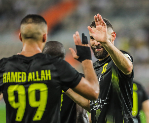 بنزما، الاتحاد، حمدالله
