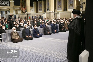 عزاداری اربعین حسینی با حضور هیئت‌های دانشجویی در حسینیه امام خمینی