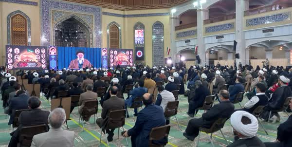 دیدار رهبر انقلاب با مردم تبریز در 29 بهمن 