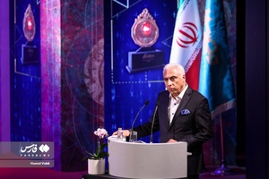 محمد صائغ  استاد پزشکی و ایمنیشناسی، دانشگاه امریکایی بیروت در چهارمین آیین اعطای جایزه علمی و فناوری مصطفی (ص)
