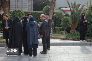 پیمان جبلی رئیس سازمان صدا وسیما در حاشیه جلسه هیأت دولت