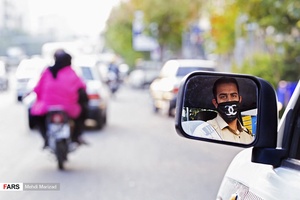 ماسک اجباری شد / میدان فردوسی 