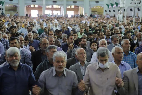 عقد اخوت در نماز جمعه تبریز