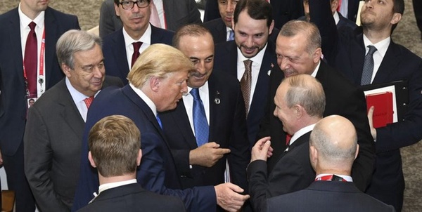 روسای جمهور روسیه، ترکیه و آمریکا