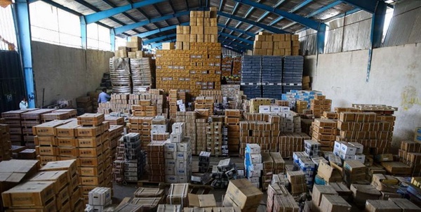 انبار کالای قاچاق
