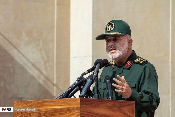 سردار سلامی سایت انگلیسی