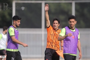 گزارش تصویری از تمرین تیم فوتبال پرسپولیس در کمپ تیم‌های ملی