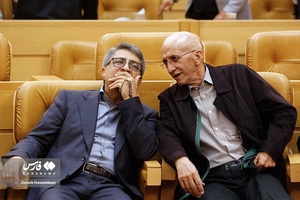 بیژن نوباوه نماینده مجلس در اختتامیه جشنواره ملی رسانه‌های ایران