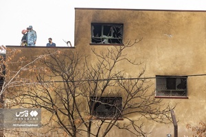 سقوط هواپیمای جنگنده در تبریز