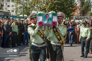 تشییع پیکر شهید «میرشکاری» در کلاله