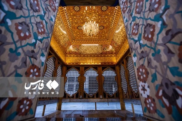 رونمایی از ضریح جدید حرم حضرت زینب (س)