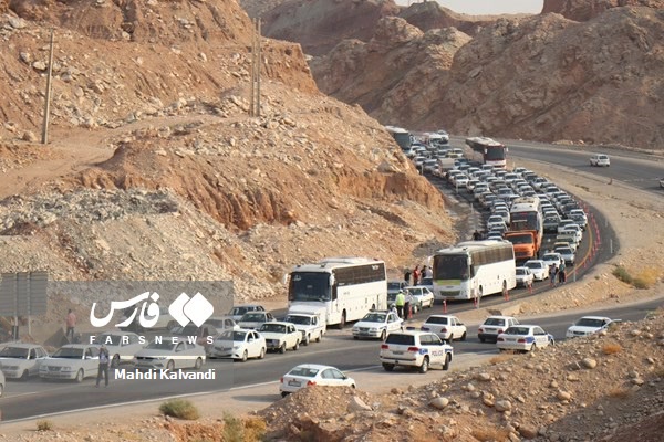 ترافیک سنگین در «مرز مهران»