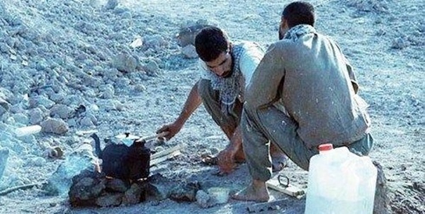 چای ذغالی با طعم نمک چای