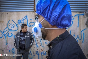 ضد عفونی منازل روستای میامی توسط گروه جهادی شهدای مدافع حرم پایگاه بسیج مسجد امام حسین(ع)/ مشهد