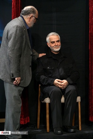 رونمایی از تندیس شهید سپهبد قاسم سلیمانی در برج میلاد