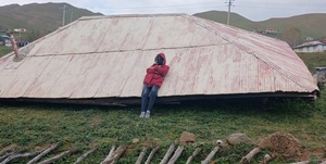 تخریب خانه ییلاقی