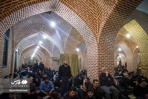 ندای«الغوث» مردم اردبیل در سومین شب از لیالی پرفیض قدر در مسجد میرزا علی اکبر