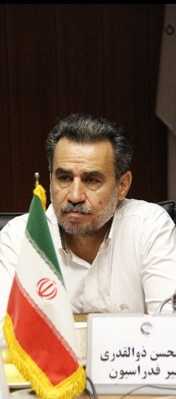 ذوالقدری دبیر فدراسیون تکواندو