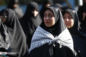 مراسم تشییع پیکر مطهر شهید حسن جنگجو در تبریز