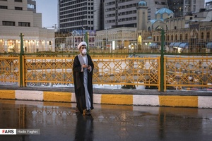  بسته شدن موقت حرم امام رضا (ع)