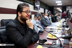 حضور سید بشیر حسینی فعال فرهنگی و رسانه در آئین رونمایی از کتاب بابارجب 