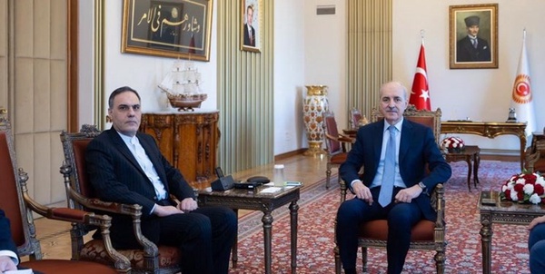 محمدحسن حبیب‌اله‌زاده و رئیس مجلس ملی کلیر ترکیه