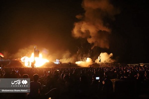 صحنه هایی از عملیات کربلای 8 با انفجار