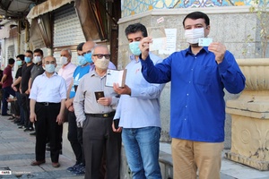 حضور مردم در انتخابات شهر قدس