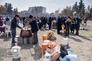 جشنواره سمنو پزان در بجنورد